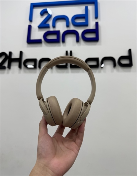 Tai nghe Bluetooth chụp tai Sony WH-CH520 - Màu kem - Ngoại hình 97% - Body