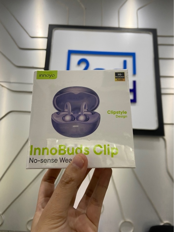 Tai nghe Bluetooth Clipstyle Innobuds Clip - Màu tím - Newseal
