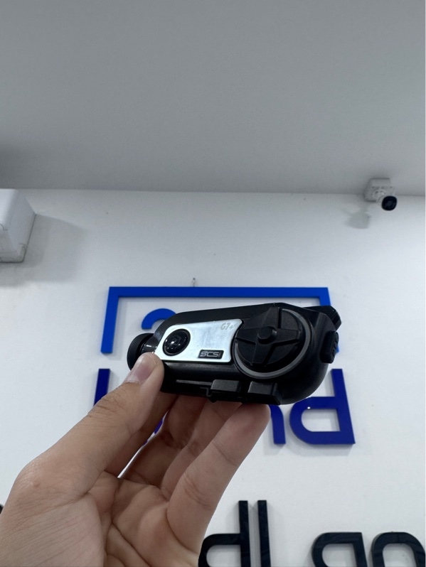 Tai nghe Bluetooth Intercom SCS G7+ - Màu đen - Ngoại hình 98% - Trầy xước nhẹ - Fullbox