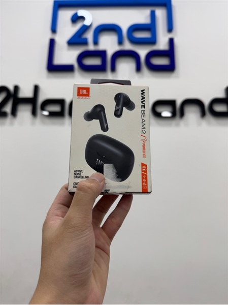 Tai nghe Bluetooth True Wireless JBL Wave Beam 2 - Màu đen - Ngoại hình 98% - Fullbox 3