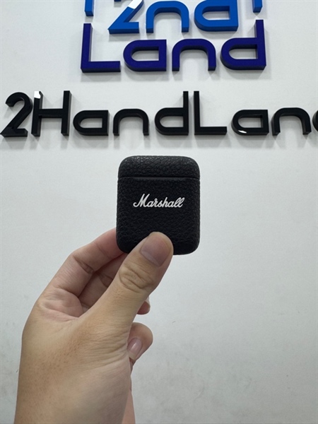 Tai nghe Bluetooth True Wireless Marshall Minor 3 - Màu đen - Ngoại hình 97% - Dính keo - Body