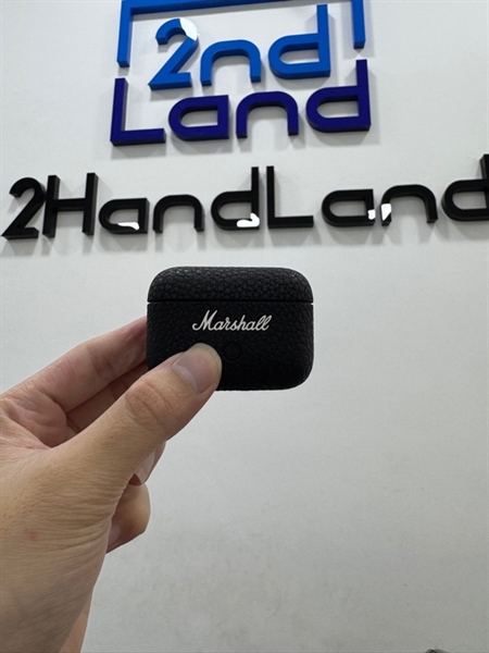 Tai nghe Bluetooth True Wireless Marshall Motif II ANC - Có tem ASH - Màu đen - Ngoại hình 97% - Fullbox