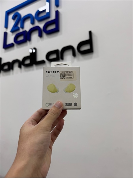 Tai nghe Bluetooth True Wireless Sony WF-C510 - Màu vàng - Ngoại hình 97% - Box 3