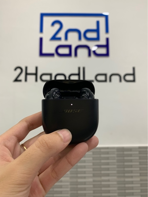 Tai nghe Bose QC Earbuds II - Màu đen - Ngoại hình: 97% - Box - Lỗi xuyên âm chống ồn nhẹ - SP KHÔNG BẢO HÀNH
