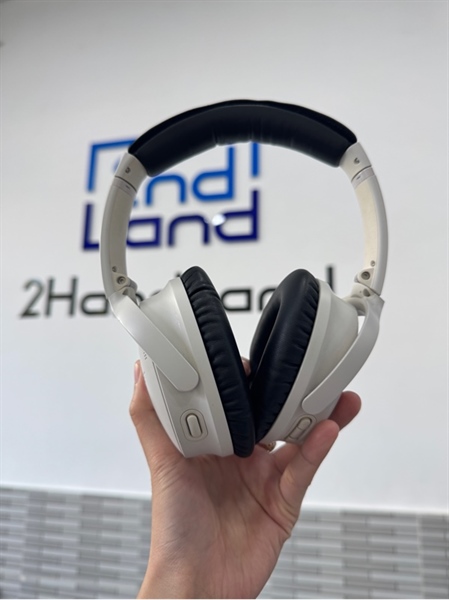 Tai nghe Bose Quiet ComFort 45 - Màu trắng - Ngoại hình 98% - Đã thay đệm - Body, kèm túi 1