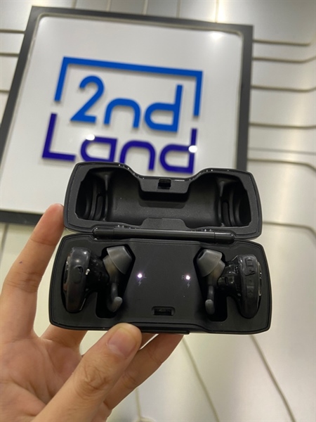 Tai nghe Bose Sound Sport Free - Màu đen - Ngoại hình: 97% - Sườn viền già tróc 2 bên tai - Body 1