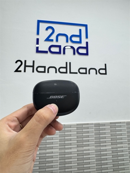 Tai nghe Bose Ultra Open Earbuds - Màu đen - Ngoại hình 98% - Body, kèm sạc