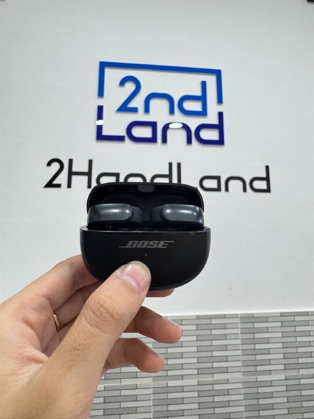 Tai nghe Bose Ultra Open Earbuds - Màu đen - Ngoại hình 98% - Body, kèm sạc 1