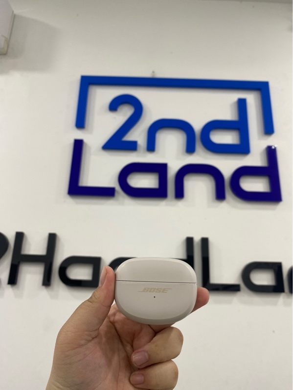 Tai nghe Bose Ultra Open Earbuds - Màu trắng khói - Ngoại hình 98% - Fullbox