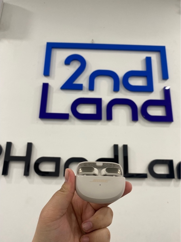 Tai nghe Bose Ultra Open Earbuds - Màu trắng khói - Ngoại hình 98% - Fullbox