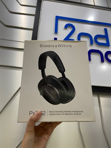 Tai nghe Bowers & Wilkins PX7 S2 - Màu đen - Ngoại hình: 97% - Đã thay đệm - FullBox