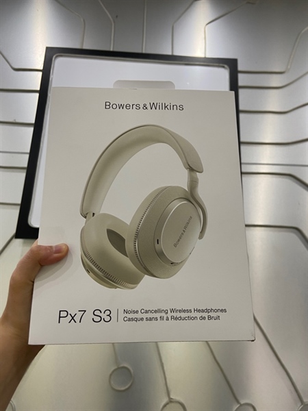 Tai nghe Bowers & Wilkins Px7 S3 - Màu trắng - Newseal - Còn bảo hành PGI đến 24/01/2028