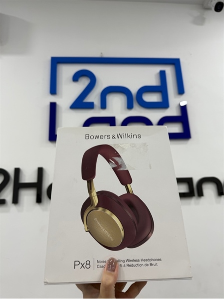 Tai nghe Bowers & Wilkins PX8 - Màu đỏ - Ngoại hình 98.5% - FullBox