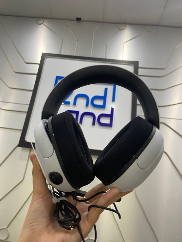 Tai nghe chơi game có dây Sony Inzone H3 - Màu trắng - Ngoại hình: 97% - Kèm đầu chuyển 3.5 to usb