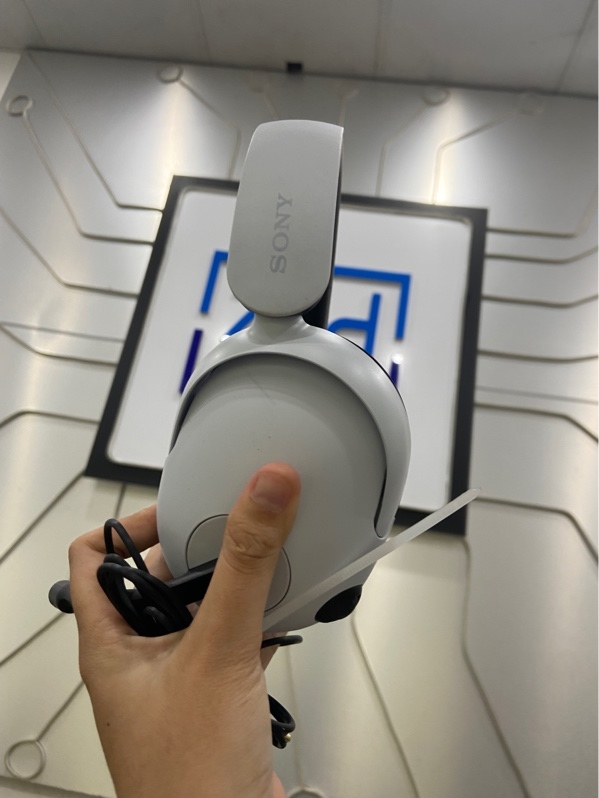 Tai nghe chơi game có dây Sony Inzone H3 - Màu trắng - Ngoại hình: 97% - Kèm đầu chuyển 3.5 to usb