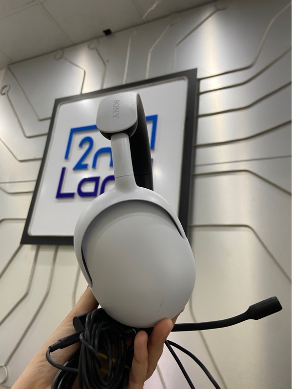 Tai nghe chơi game có dây Sony Inzone H3 - Màu xanh nhạt - Ngoại hình: 97% - Kèm đầu chuyển 3.5 to usb