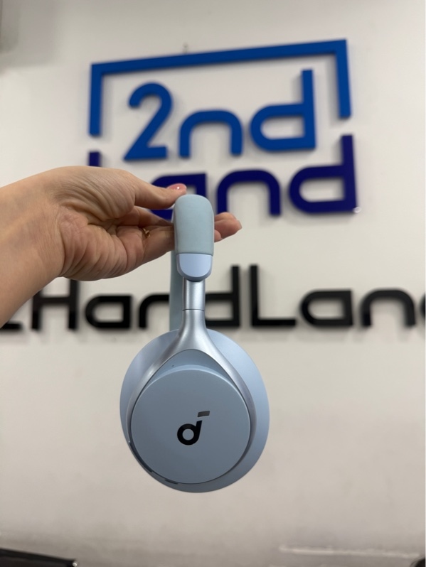Tai nghe chụp Anker Soundcore Space One - Màu xanh - Ngoại hình 97% - Tai ố , trầy , cấn - Kèm box , túi , dây 3.5
