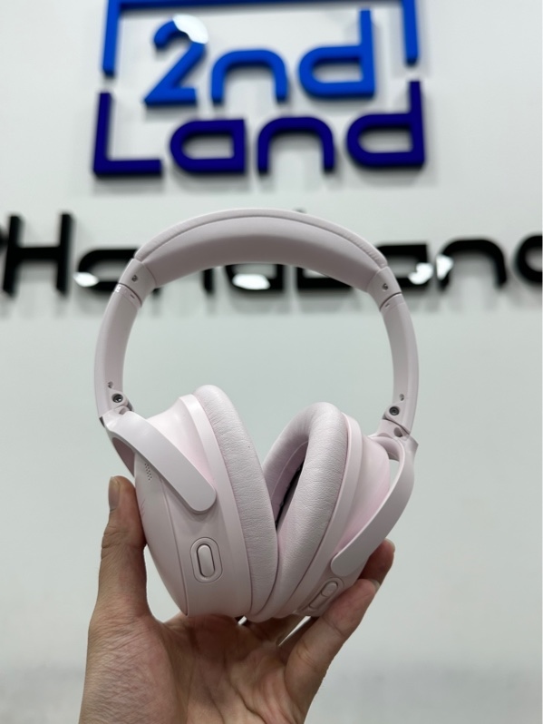 Tai Nghe Chụp Chống Ồn Bose Quietcomfort Headphones - Màu hồng - Ngoại hình 98% - Kèm túi đựng