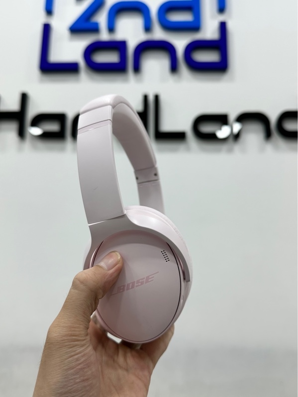 Tai Nghe Chụp Chống Ồn Bose Quietcomfort Headphones - Màu hồng - Ngoại hình 98% - Kèm túi đựng