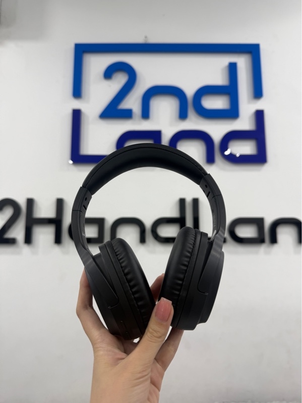 Tai nghe chụp HAVIT H662BT - Màu đen - Ngoại hình 97.5% - Tuột ngàm tai trái - Kèm box , sạc