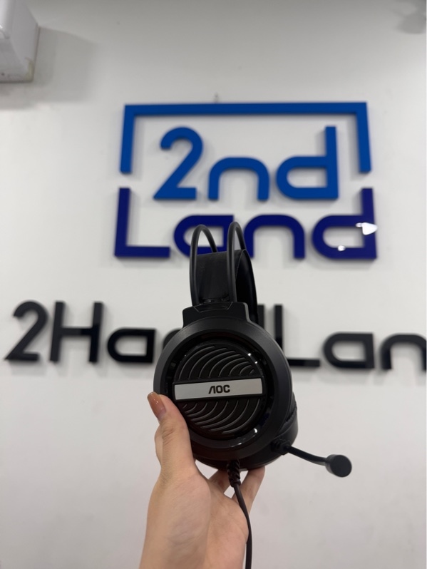 Tai nghe chụp tai AOC GH120 - Màu đen - Ngoại hình 98% - Body