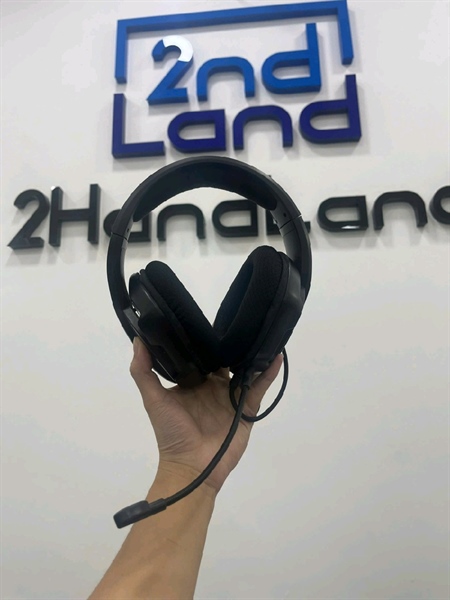 Tai nghe chụp tai Gaming Havit H2012D RGB - Màu đen - Ngoại hình 97% - Bị rách đệm bên phải - Body