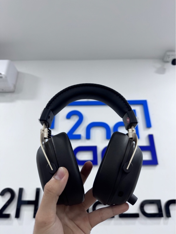 Tai nghe chụp tai Gaming Mchose V9 Turbo Plus - Màu đen - Ngoại hình 98% - Kèm box, đế sạc, receiver, dây usb-c