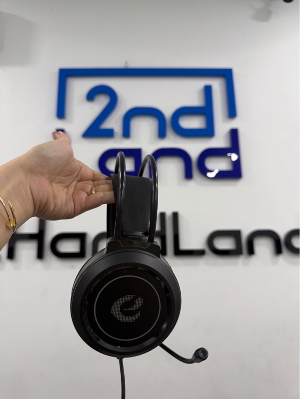 Tai nghe chụp tai gaming TN1 DOPETECH - 1 mode dây - Màu đen - Ngoại hình 98% - Body