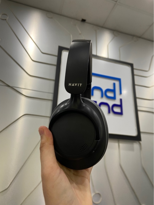 Tai Nghe Chụp Tai Havit H652BT - 2 Mode ( Bluetooth, Dây 3.5mm) - Màu đen - Ngoại hình: 97.5% - Ốp tai xước nhẹ - Kèm nguồn + dây 3.5mm