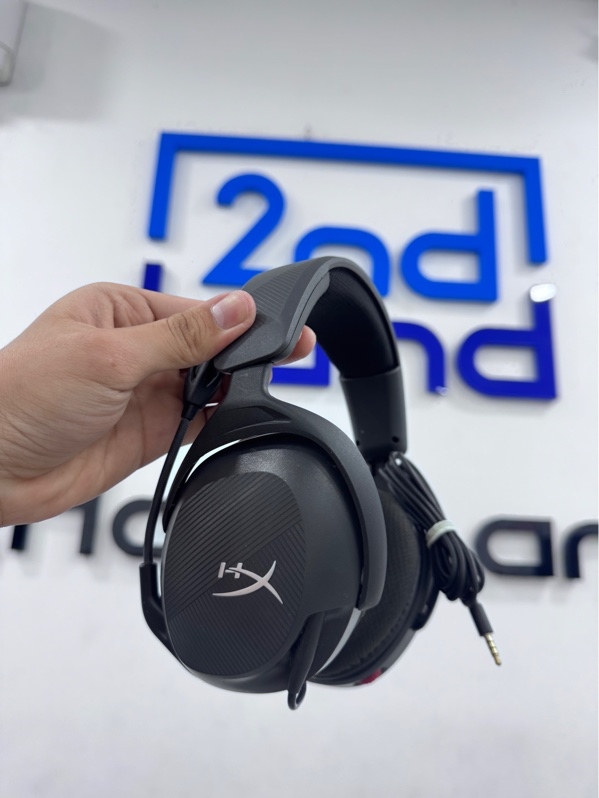 Tai nghe chụp tai Hyper X Cloud Stinger 2 - Màu đen - Ngoại hình 98% - Fullbox - Còn bảo hành Phong Vũ đến 19/12/2026