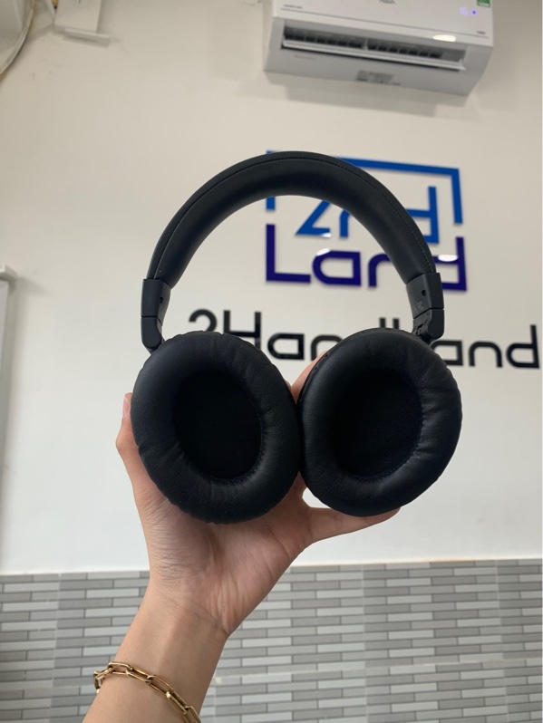 Tai nghe chụp tai Kiwi Ears Division - Màu đen - Ngoại hình: 98% - Kèm túi