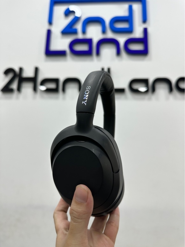 Tai nghe chụp tai Sony ULT WEAR WH-ULT900N - Màu đen - Ngoại hình 97% - Đã thay đệm 2 tai - Kèm túi đựng + Dây sạc