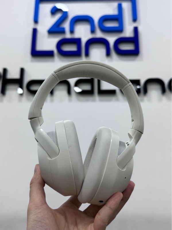 Tai nghe chụp tai Sony Wear WH-ULT900N - Màu trắng - Ngoại hình 97% - Hơi ố - Kèm túi đựng