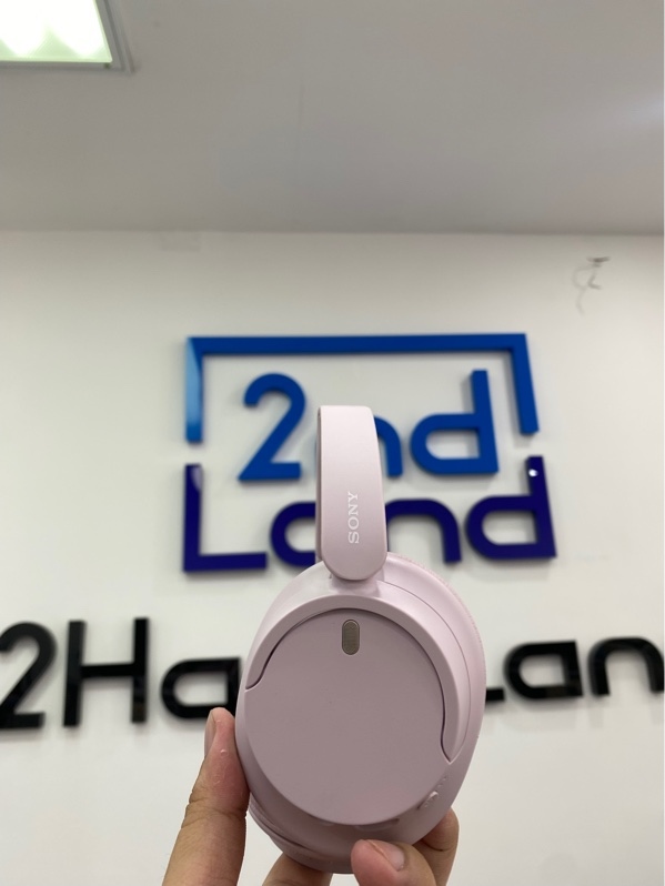 Tai nghe chụp tai Sony WH-CH720N - Màu hồng - Ngoại hình: 98% - Kèm túi vải - dây - còn bảo hành 5/2027