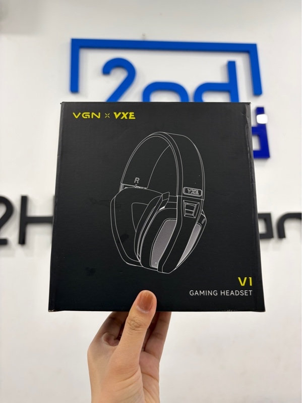 Tai nghe chụp VGN x VXE Siren V1 - 3 mode - Màu đen - Ngoại hình 9% - trầy nhẹ - Kèm usb , box