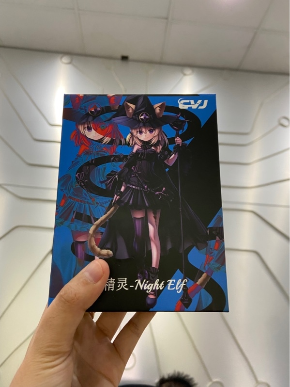 Tai Nghe Có Dây CVJ Night Elf - 1 Mode Dây - Driver Dynamic - Màu đen - Ngoại hình: 98% - Kèm Box