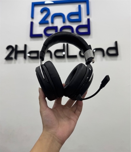 Tai nghe Corsair HS50 Pro Wireless - Màu Đen - Ngoại hình 96% - Kèm receiver + Mic