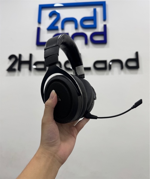 Tai nghe Corsair HS50 Pro Wireless - Màu Đen - Ngoại hình 96% - Kèm receiver + Mic 2