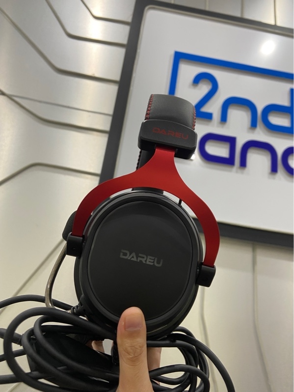 Tai Nghe DAREU EH925L - Led RGB - Màu đỏ đen - Ngoại hình: 98% - Fullbox