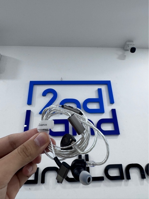 Tai nghe dây 3.5mm simgot EW300 DSP - Màu trắng đen - Ngoại hình 98% - Fullbox