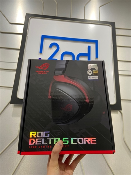 Tai nghe dây Asus Rog Delta S Core - Màu đen - Ngoại hình: 98% - FullBox 3