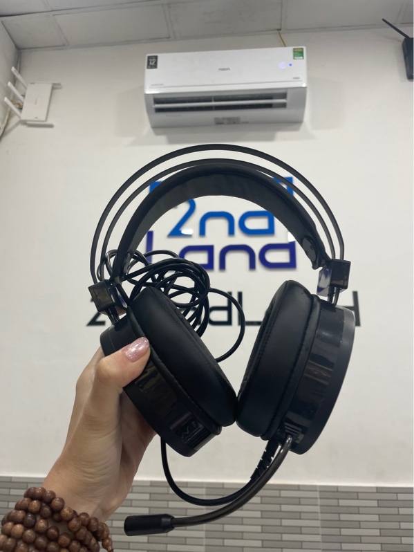 Tai nghe dây Edra EH416 pro - Màu đen - Ngoại hình: 98% - Tróc đệm tai - Body