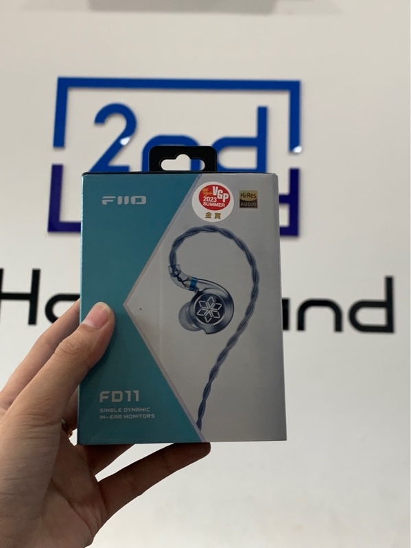Tai nghe dây Fiio fd 11 - Màu trắng - Ngoại hình: 97% - Box