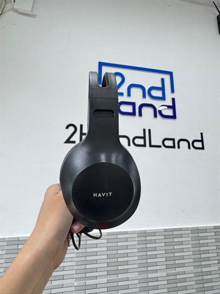 Tai nghe dây Havit H220D - Màu đen - Ngoại hình 98% - Box 2