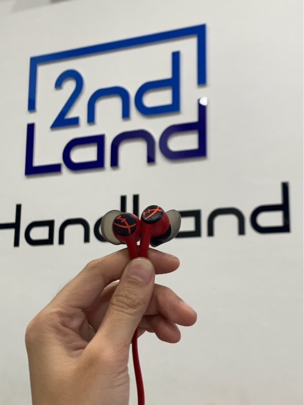 Tai nghe dây Hyper x cloud earbuds 2 - Màu đỏ - Ngoại hình: 97% - Body
