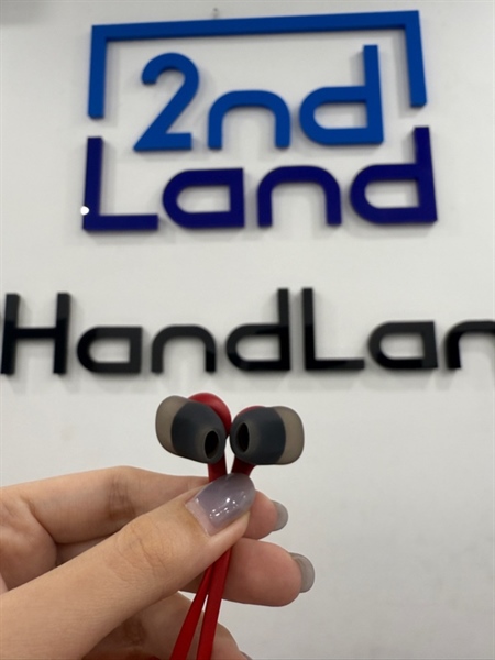 Tai nghe dây HyperX Cloud Earbuds 2 - Màu đỏ đen - Ngoại hình 98% - Kèm túi đựng , 3 cặp tips tai thay thế 2