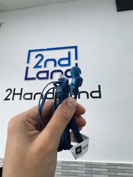 Tai nghe dây JBL Tune 310C - Màu xanh - Ngoại hình 98% - Fullbox 1