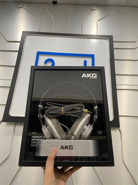 Tai nghe dây kiểm âm AKG K701 - Màu trắng - Ngoại hình: 98% - OpenBox