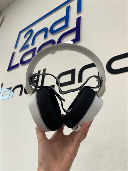 Tai nghe dây SteelSeries Arctis 3 - Màu trắng - Ngoại hình: 97% - Ố vàng, dãn đệm đầu - Body