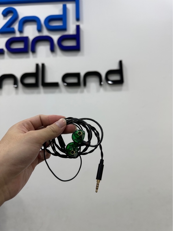 Tai nghe dây TANGZU WANER SG 2 Jade Dragon Edition - Màu xanh lá - Ngoại hình 98% - Fullbox (thiếu 1 cặp núm tai thay thế)